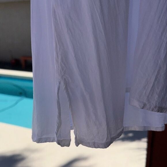 Tommy Bahama Linen silk 3/4 sleeve dress/swimsuit cover sz M - Picture 8 of 10